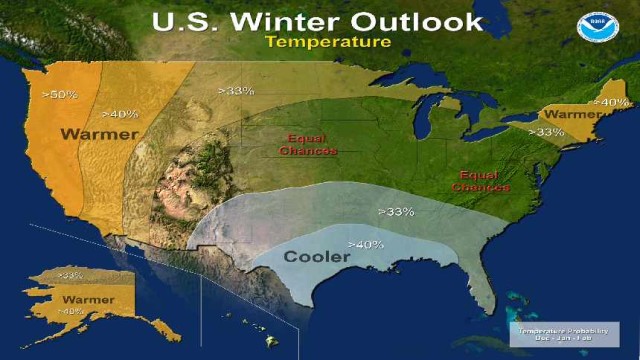 NOAA’s Winter Weather Outlook Runs Hot And Cold - Growing Produce