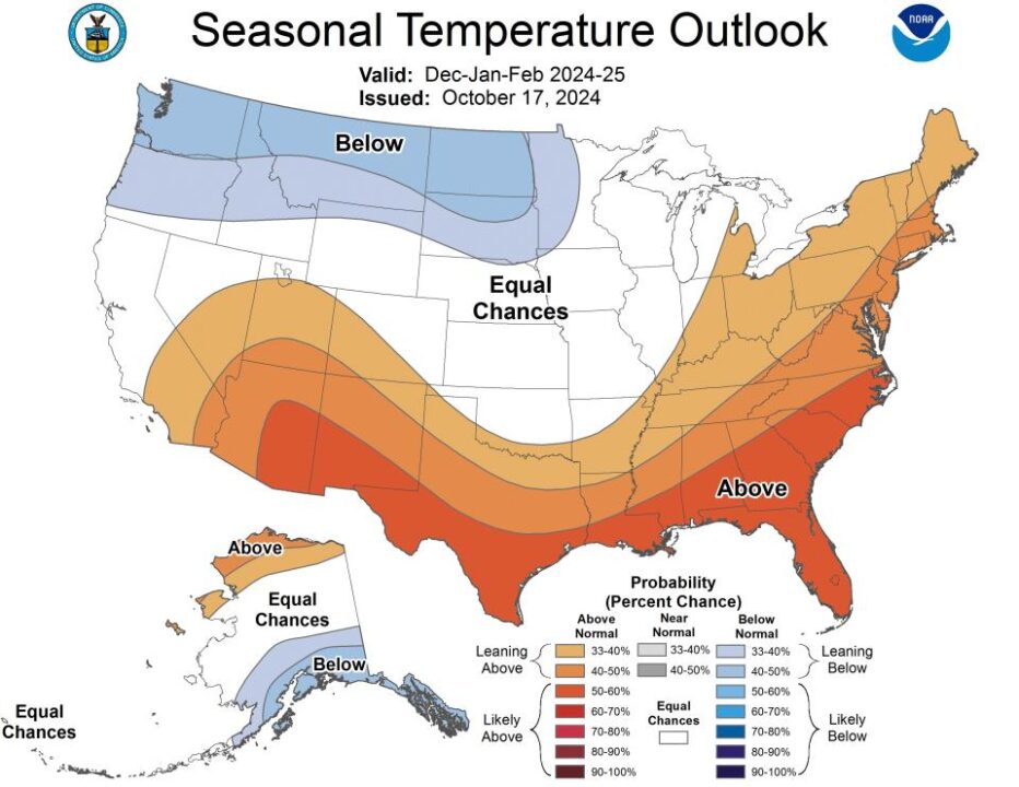 La Niña Looms Large in Official Winter 2024-2025 Outlook